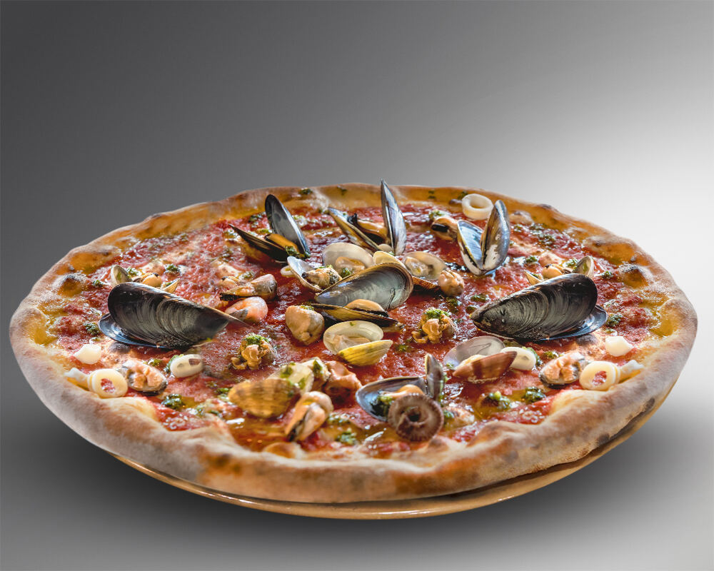 Pizza ai frutti di mare