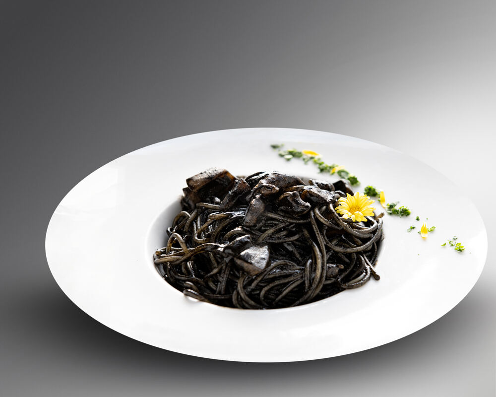 Spaghetti al nero di seppia