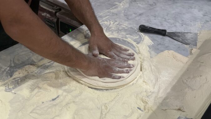 Impasto pizza