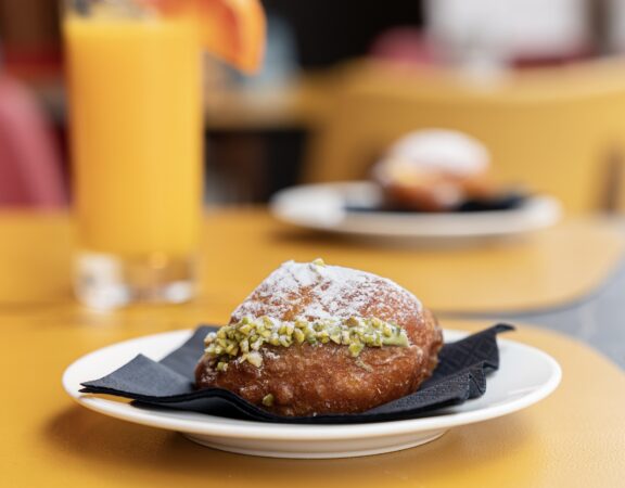 Frittelle al pistacchio