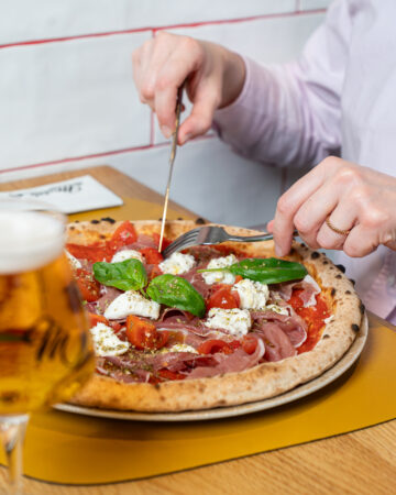 Pizza Laguna Rossa, Da Michele a Mestre