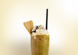 Frappè grande con panna