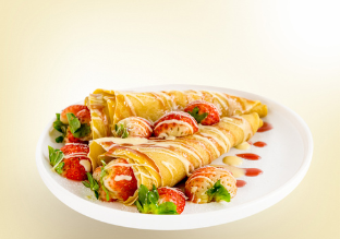 Crepes alla fragola