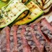 Tagliata Scottona e verdure grigliate