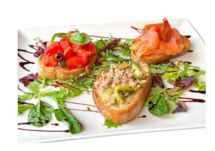 Tris di Bruschette