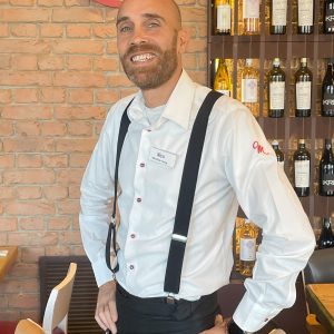 chef de rang - Nicolangelo - organizzato, esperto, elegante